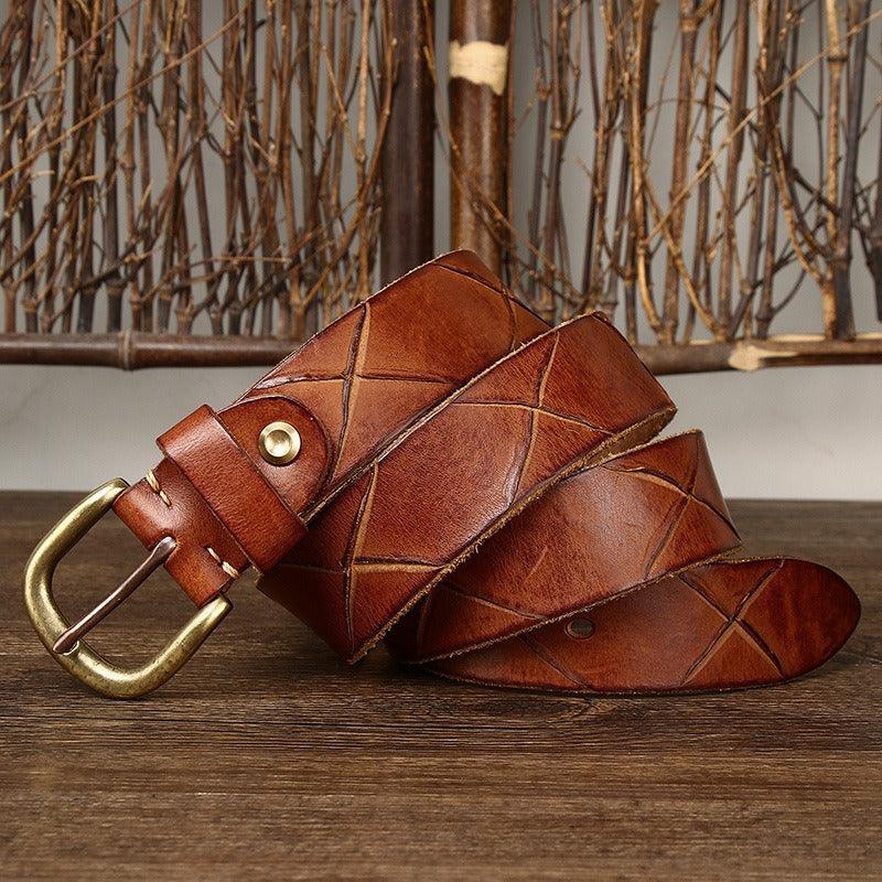 Belt Leather For Men Model Cory by Zictor