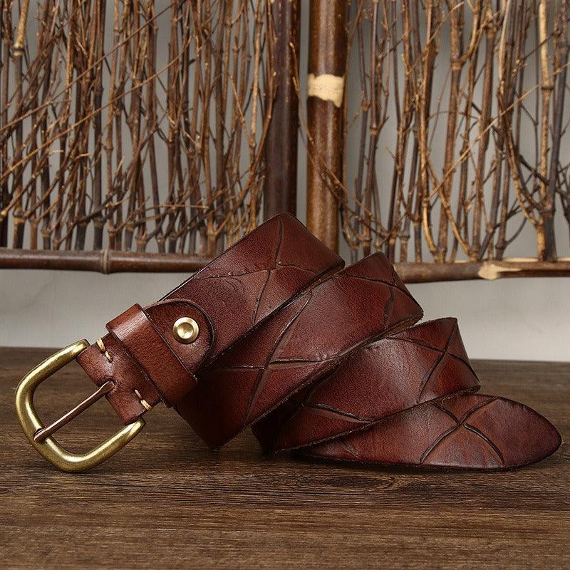 Belt Leather For Men Model Cory by Zictor