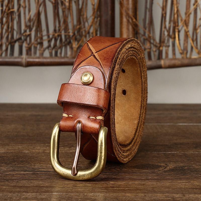 Belt Leather For Men Model Cory by Zictor