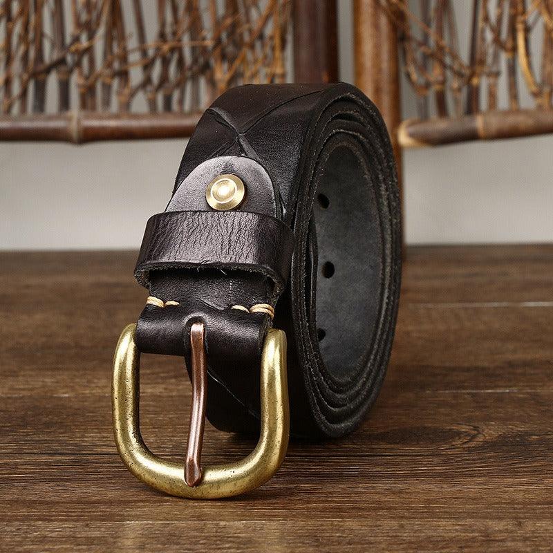 Belt Leather For Men Model Cory by Zictor