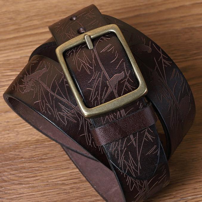 Belt Leather For Women Model Kingsley by Zictor