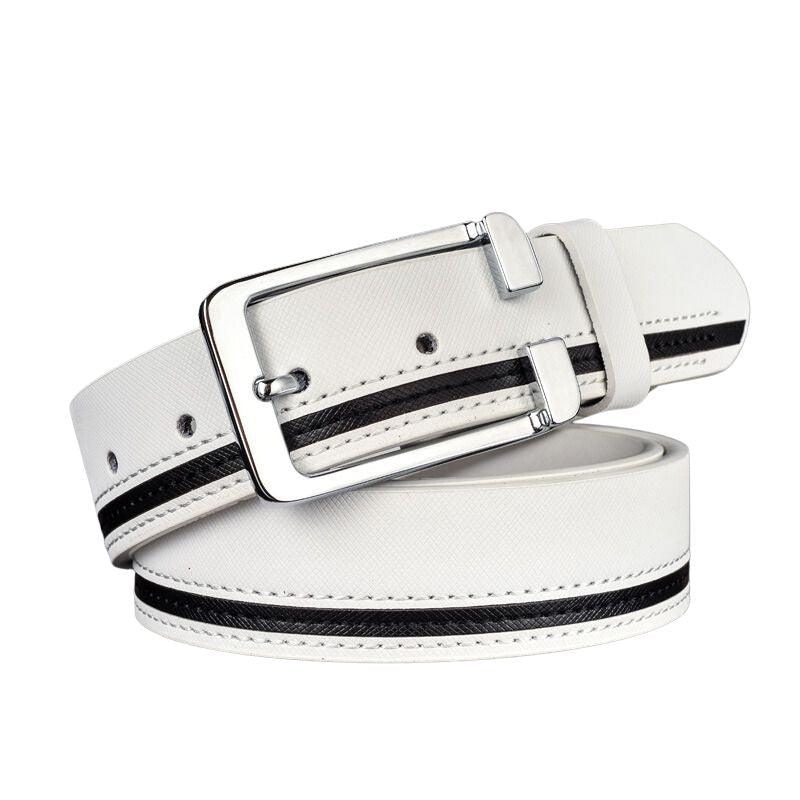 Belt in leather for Men, model Page - Zictor