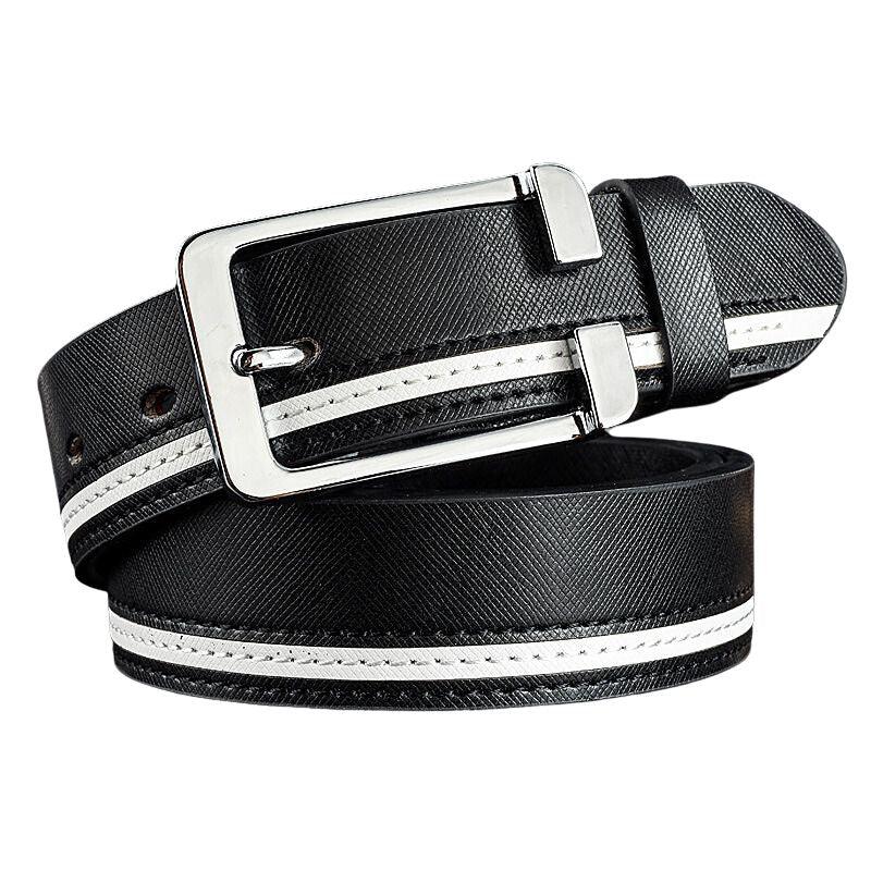 Belt in leather for Men, model Page - Zictor