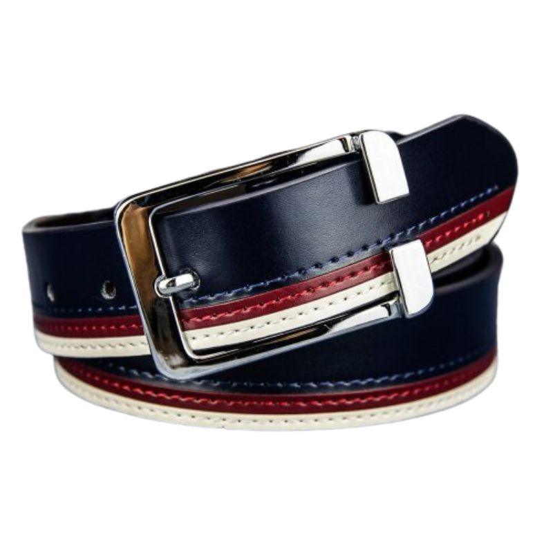 Belt in leather for Men, model Page - Zictor