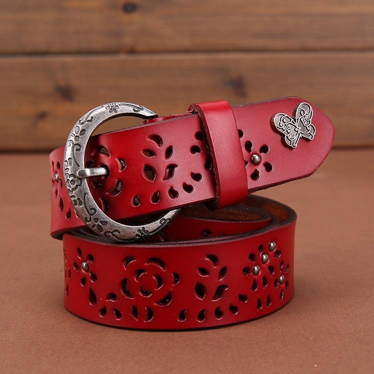 Belt Leather For Women Model Aadhan by Zictor