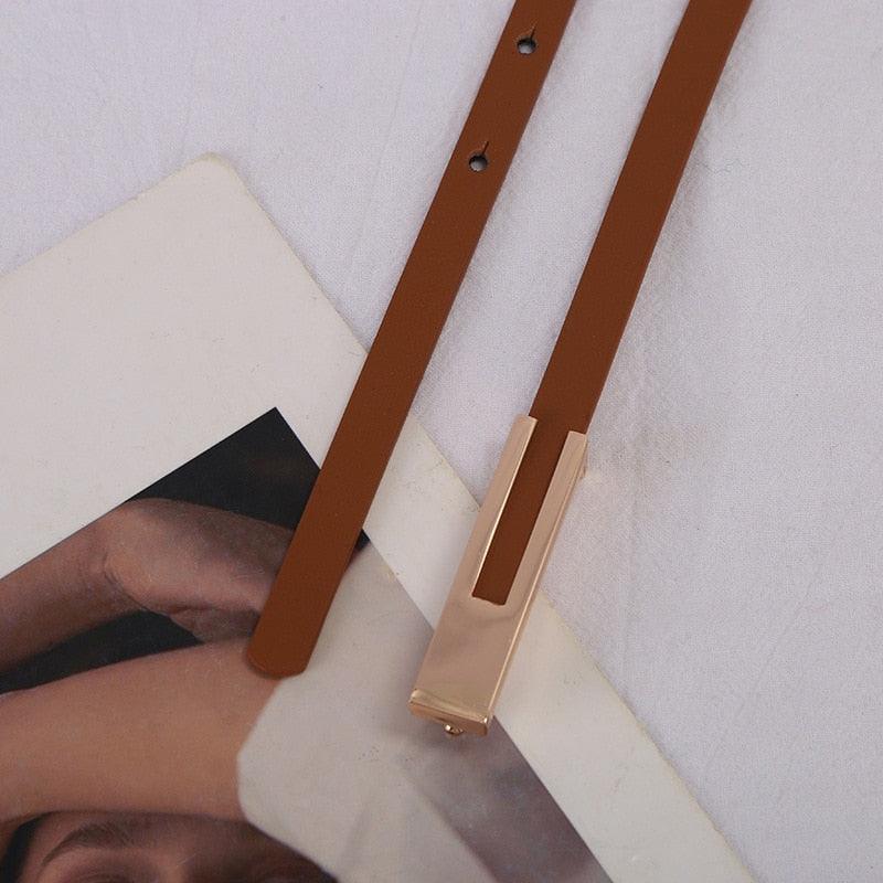 Belt Leather For Women Model An by Zictor