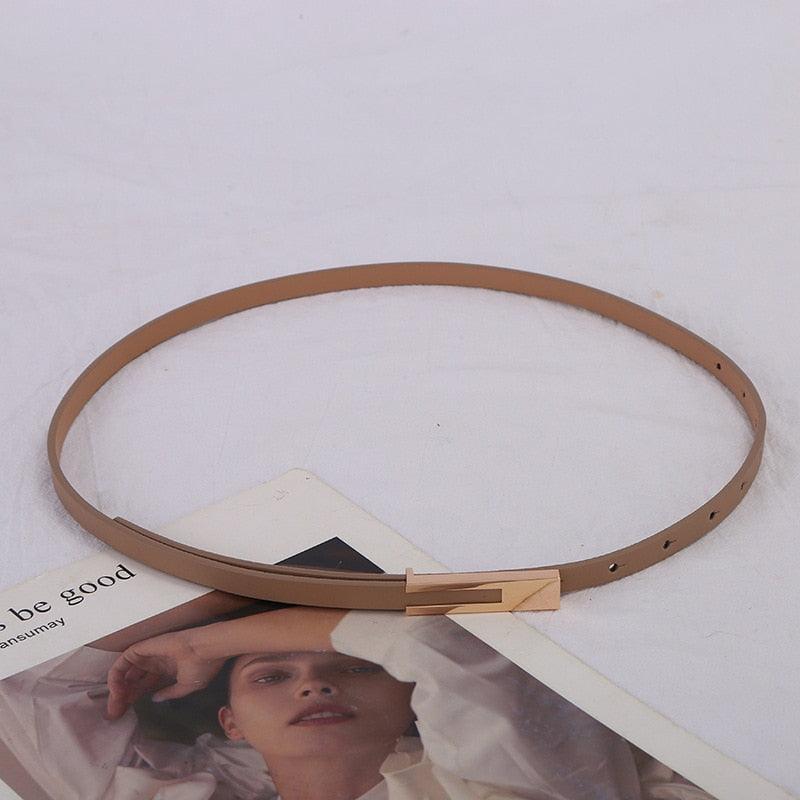 Belt Leather For Women Model An by Zictor