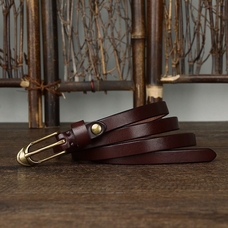 Belt Leather For Women Model Averey by Zictor