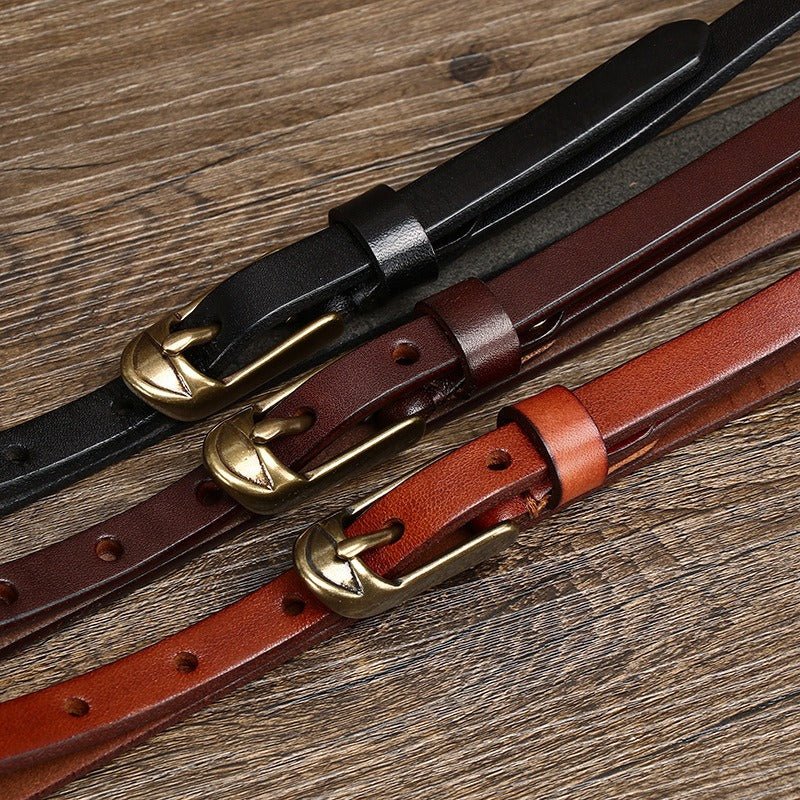 Belt Leather For Women Model Averey by Zictor