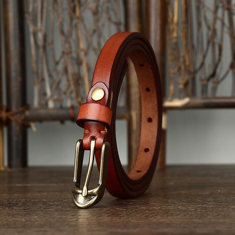 Belt Leather For Women Model Averey by Zictor