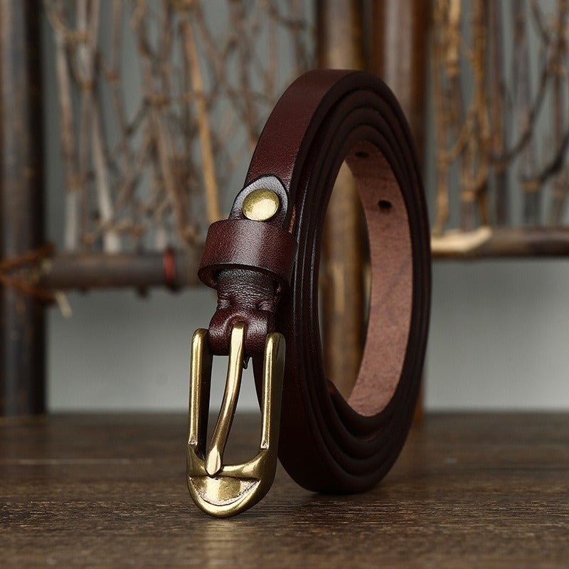 Belt Leather For Women Model Averey by Zictor