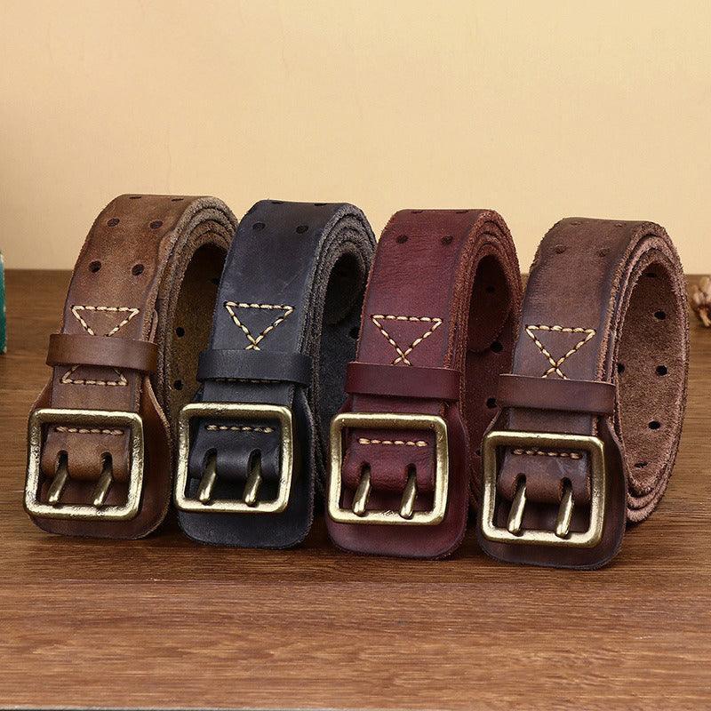 Belt Leather For Women Model Azul by Zictor