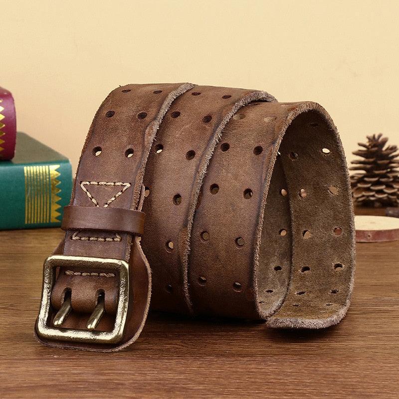 Belt Leather For Women Model Azul by Zictor
