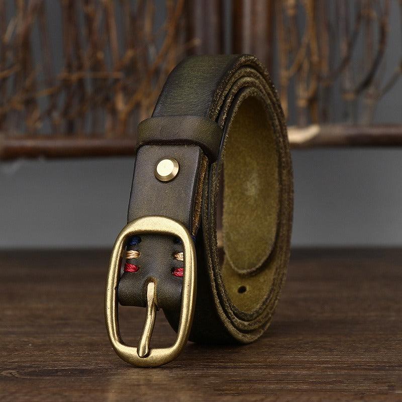 Belt Leather For Women Model Blaeke by Zictor