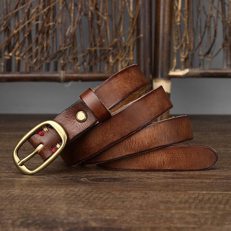 Belt Leather For Women Model Blaeke by Zictor