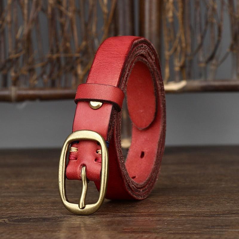Belt Leather For Women Model Blaeke by Zictor