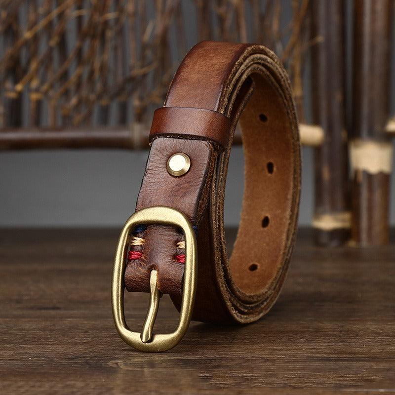 Belt Leather For Women Model Blaeke by Zictor