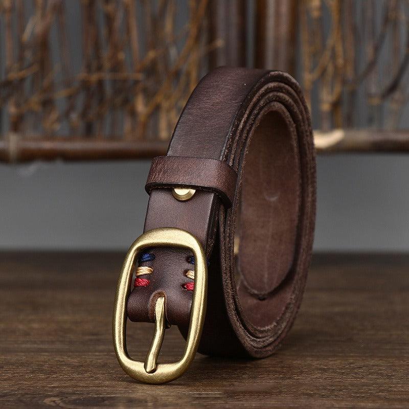 Belt Leather For Women Model Blaeke by Zictor