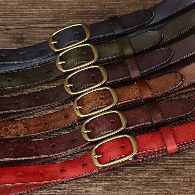 Belt Leather For Women Model Blaeke by Zictor