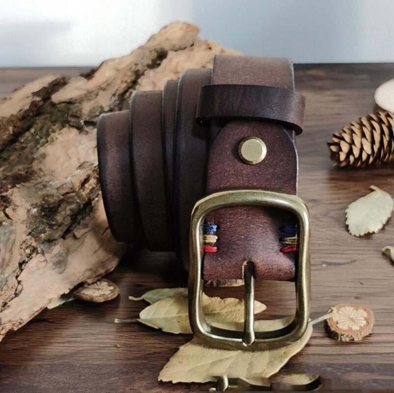 Belt in leather for women, model Blaine - Zictor