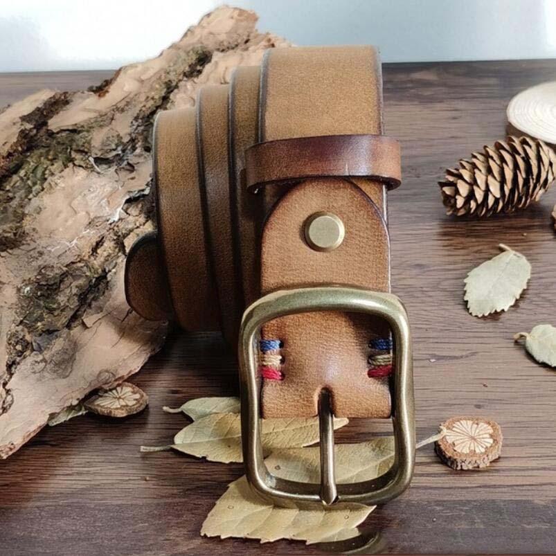 Belt in leather for women, model Blaine - Zictor