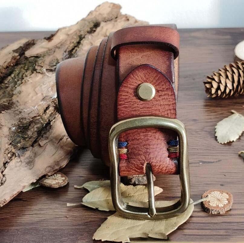 Belt in leather for women, model Blaine - Zictor
