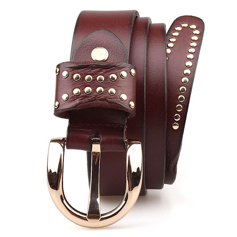 Belt Leather For Women Model Bronwyn by Zictor
