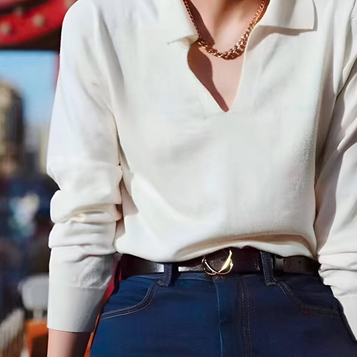 Belt Leather For Women Model Collins by Zictor