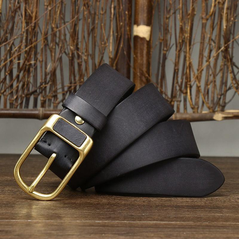 Belt in leather for women, model Dali - Zictor