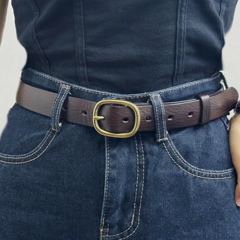 Belt Leather For Women Model Doran by Zictor