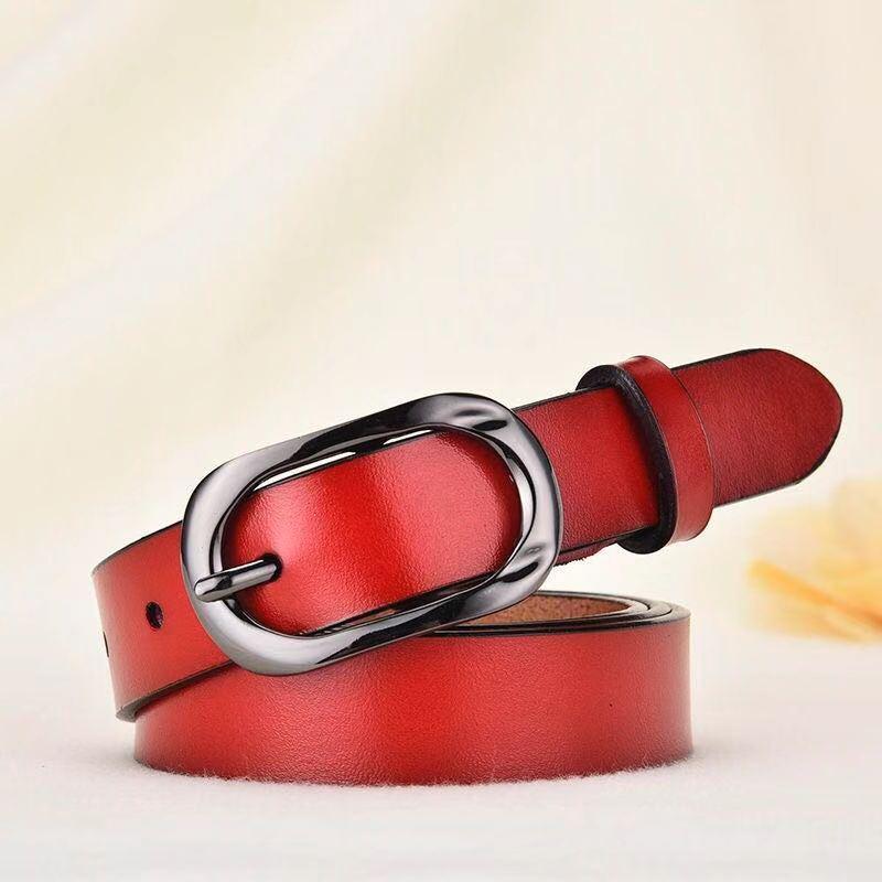 Belt in leather for women, model Emeree - Zictor