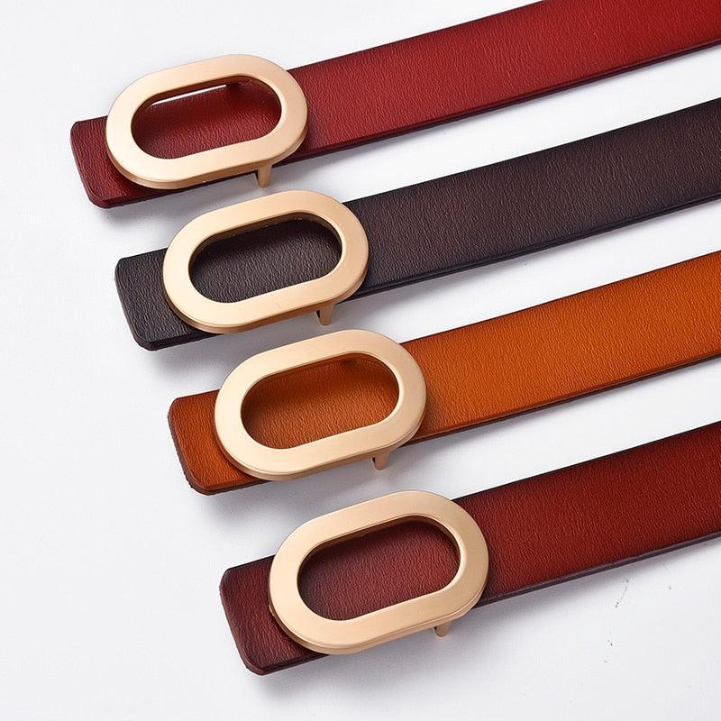 Belt Leather For Women Model Bente by Zictor