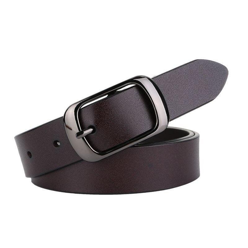 Belt in leather for women, model Jaime - Zictor