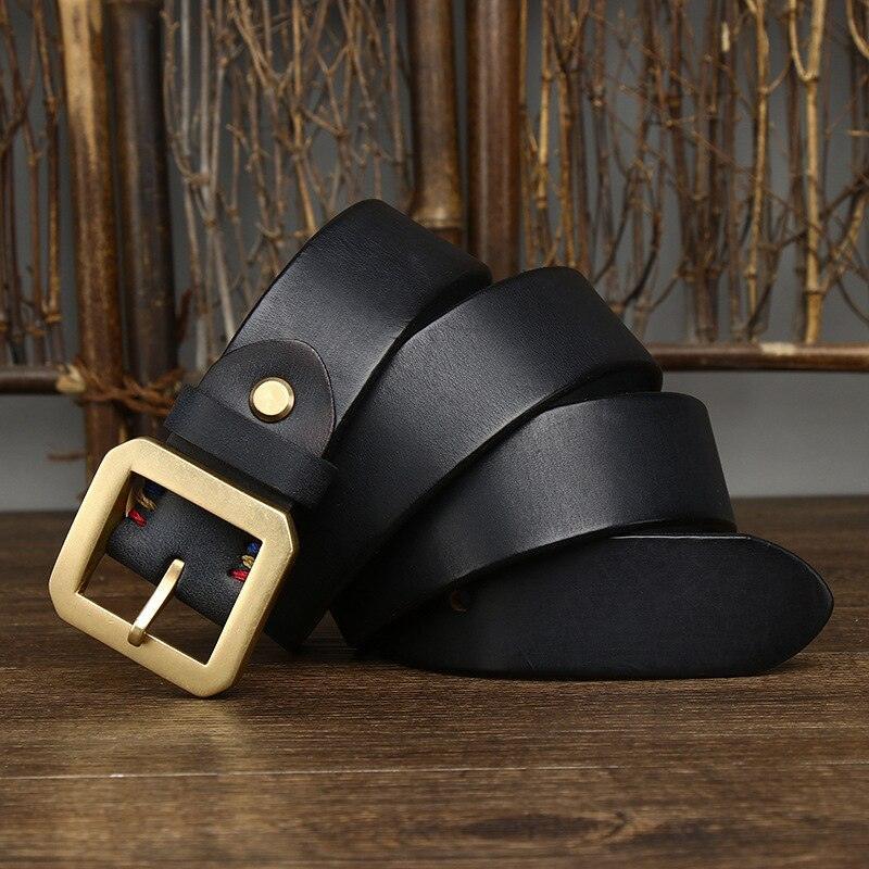 Belt in leather for women, model Lynn - Zictor