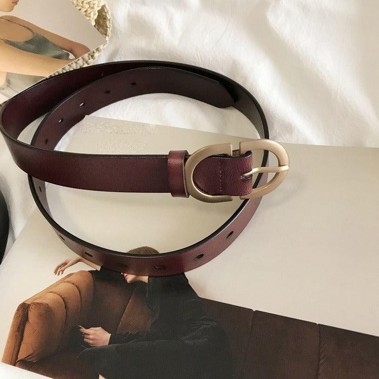 Belt Leather For Women Model Myka by Zictor