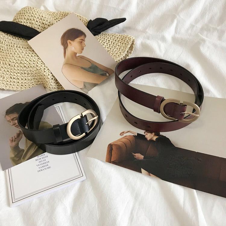 Belt Leather For Women Model Myka by Zictor