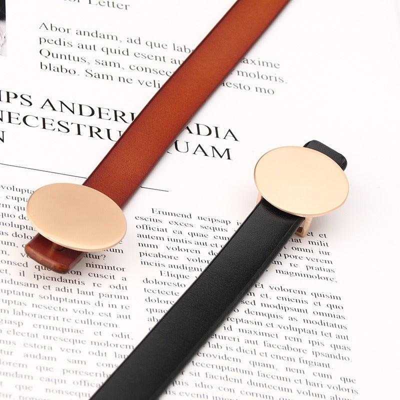 Belt Leather For Women Model 1 Noae by Zictor