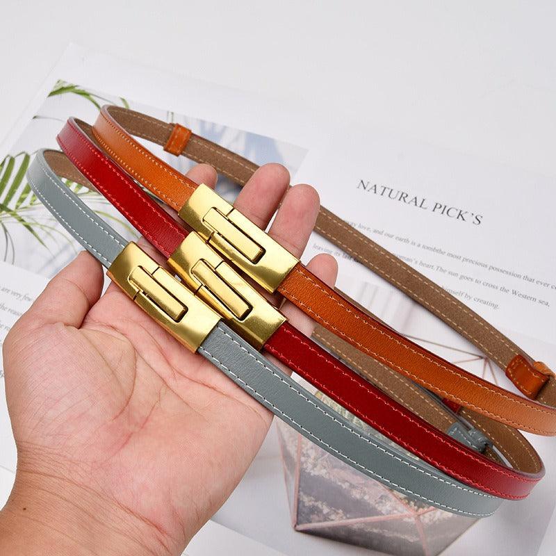 Belt Leather For Women Model Oakland by Zictor