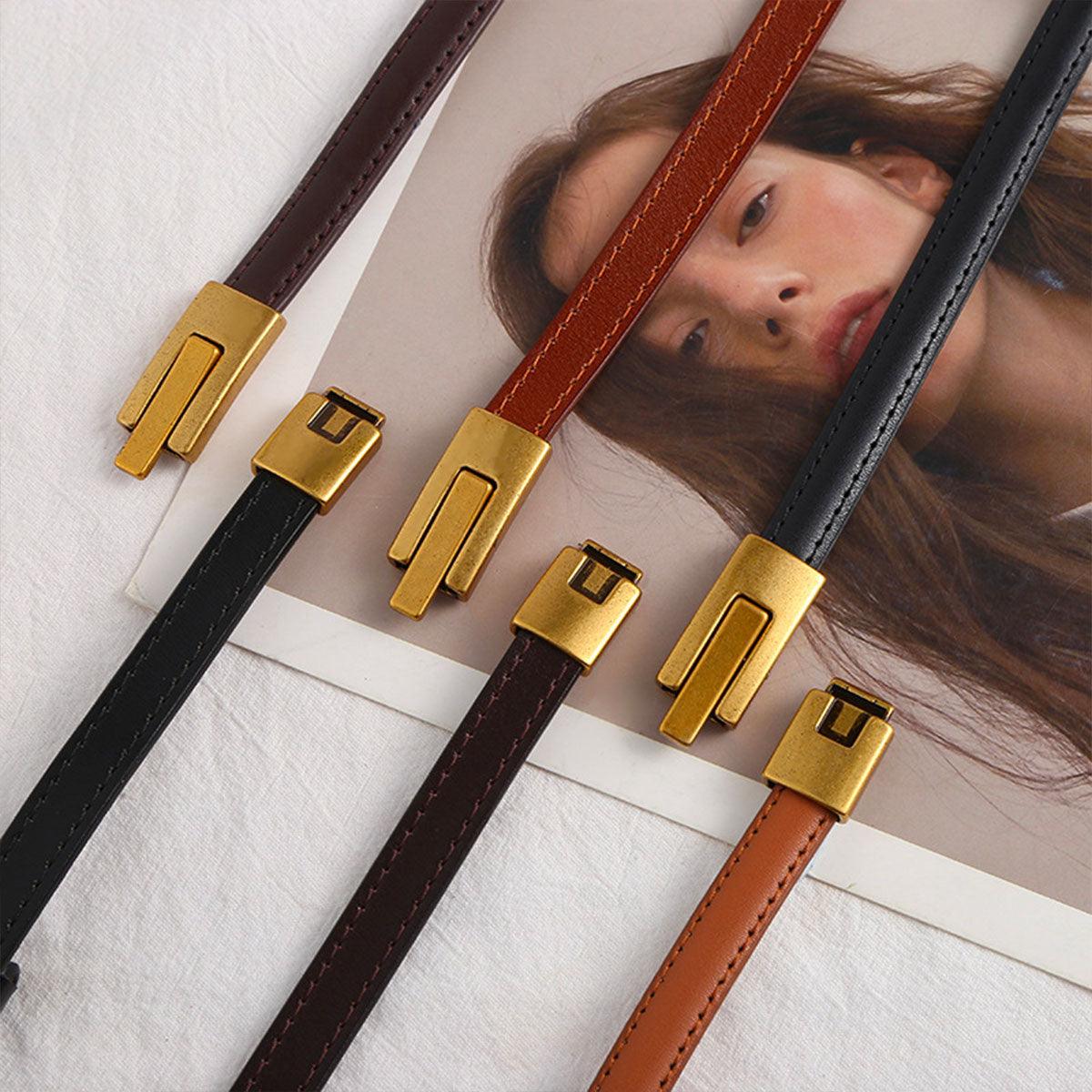 Belt Leather For Women Model Oakland by Zictor