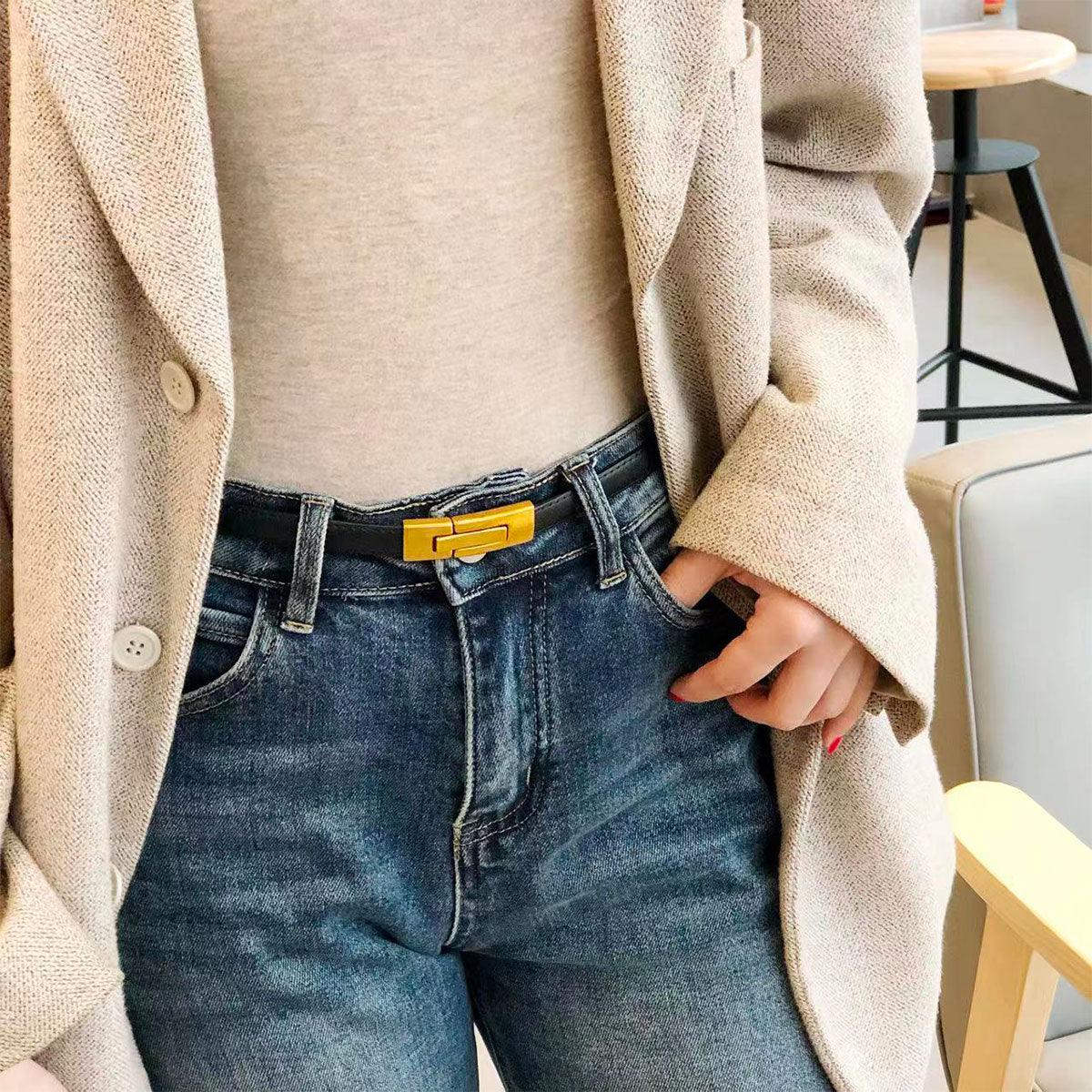 Belt Leather For Women Model Oakland by Zictor