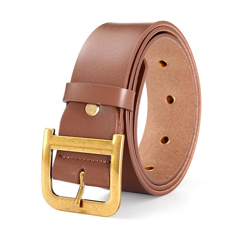 Belt in leather for women, model Oasis - Zictor