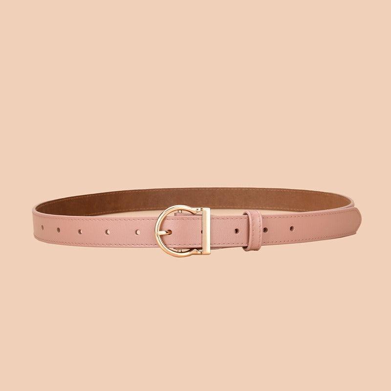 Belt in leather for women, model Rae - Zictor