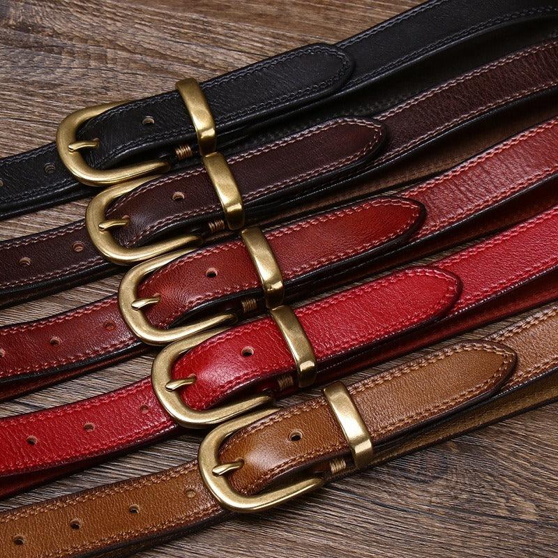Belt Leather For Women Model Lucian by Zictor