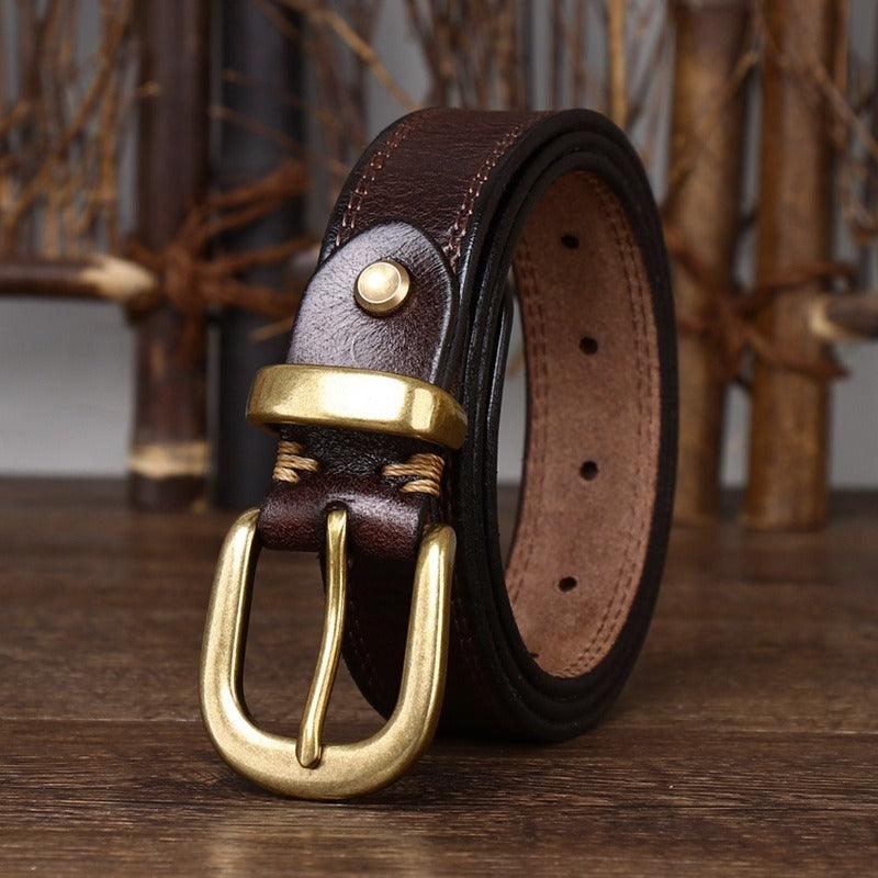Belt Leather For Women Model Lucian by Zictor