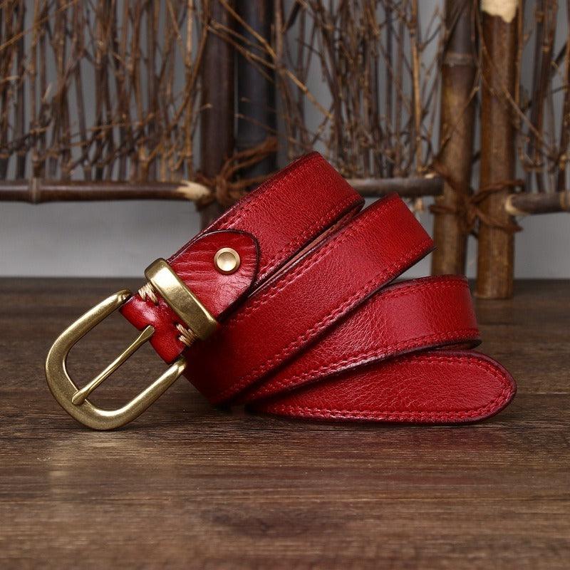 Belt Leather For Women Model Lucian by Zictor