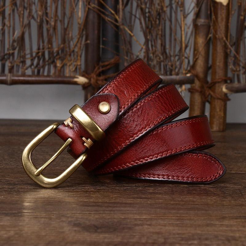 Belt Leather For Women Model Lucian by Zictor