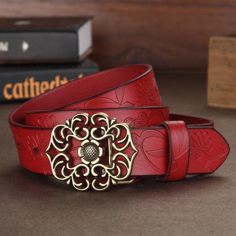 Belt Leather For Women Model Shadow by Zictor
