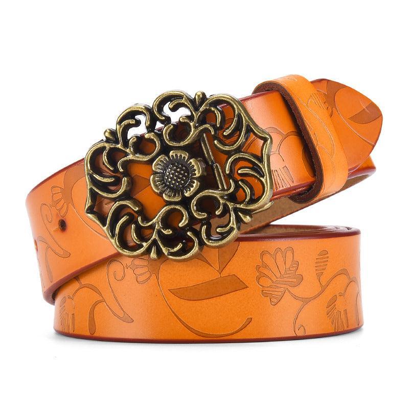 Belt Leather For Women Model Shadow by Zictor
