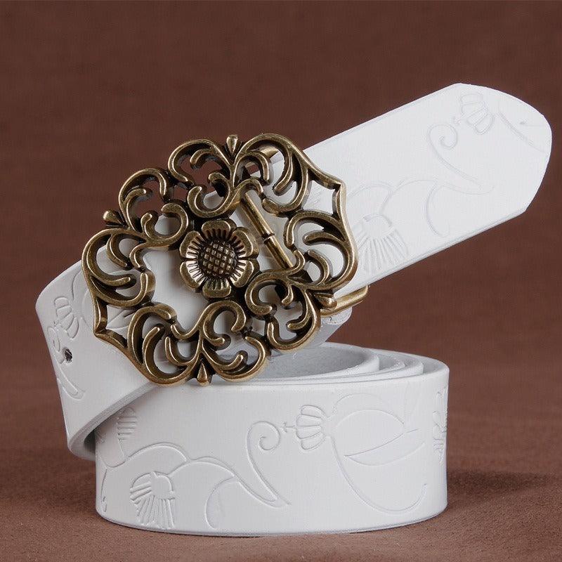 Belt Leather For Women Model Shadow by Zictor