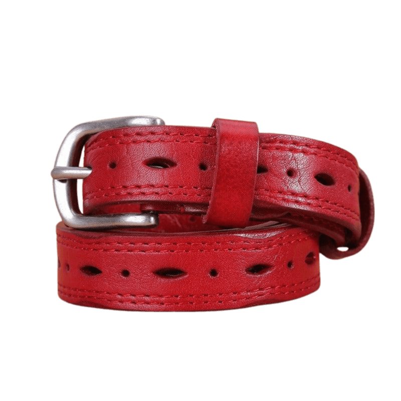 Belt Leather For Women Model Ivory by Zictor